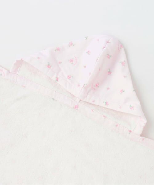 mezzo piano / メゾピアノ ベビー・キッズグッズ | 【BOX付】バラ柄ガーゼタオル・バスポンチョ・ハンカチセット | 詳細2