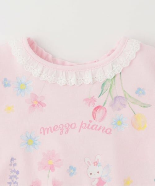 mezzo piano / メゾピアノ Tシャツ | フェアリー動物プリント　半袖Tシャツ | 詳細2