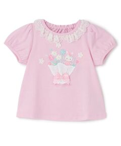 mezzo piano / メゾピアノ Tシャツ | フェアリーブーケ　半袖Tシャツ