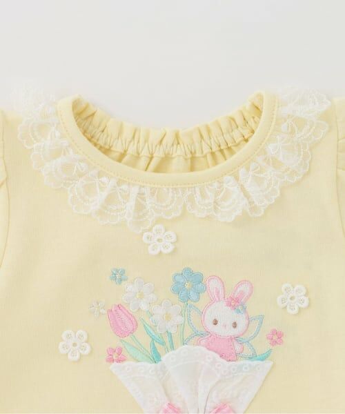 mezzo piano / メゾピアノ Tシャツ | フェアリーブーケ 半袖Tシャツ | 詳細2