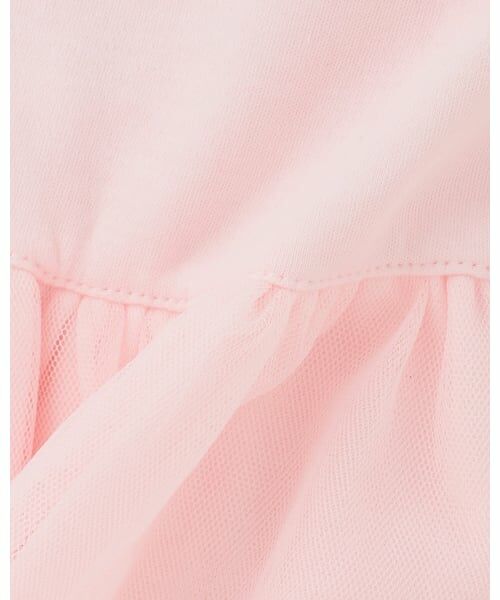 mezzo piano / メゾピアノ ミニ丈・ひざ丈ワンピース | フェアリー刺繍チュールドッキングワンピース＆ブルマセット | 詳細9