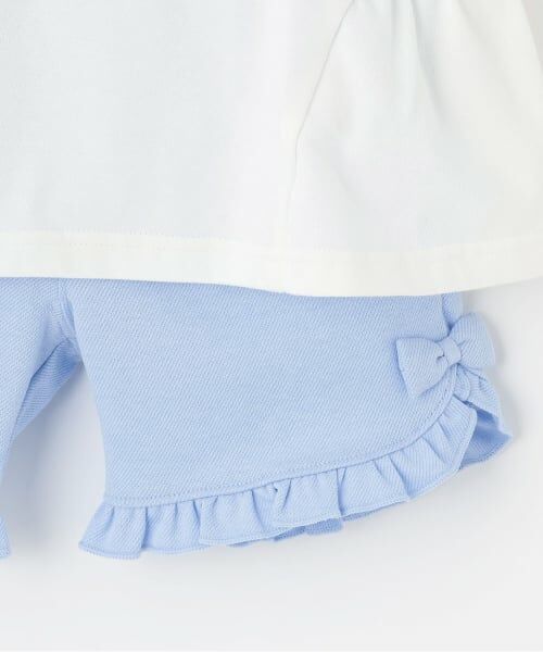 mezzo piano / メゾピアノ ベビー・キッズウエア | うさぎチュニック＆ハーフパンツセット | 詳細8