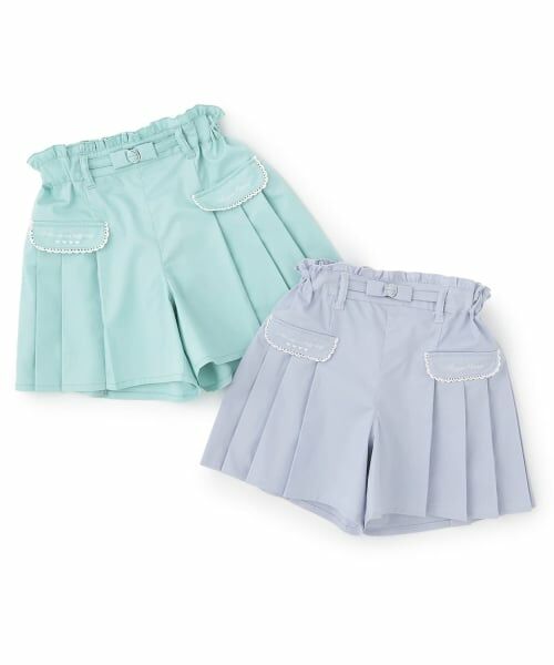 mezzo piano / メゾピアノ ショート・ハーフ・半端丈パンツ | 【人気商品再入荷】【直営店で取り扱い無し】プリーツキュロットスカート | 詳細6