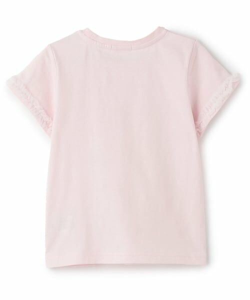 mezzo piano / メゾピアノ Tシャツ | 【人気商品再入荷】【直営店で取り扱い無し】フリルリボン　半袖Tシャツ | 詳細1