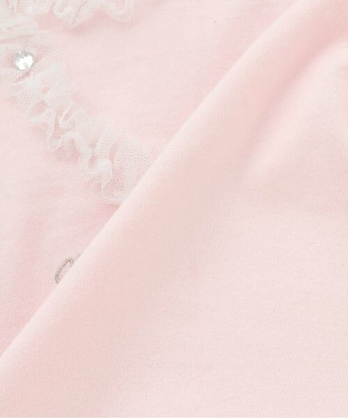 mezzo piano / メゾピアノ Tシャツ | 【人気商品再入荷】【直営店で取り扱い無し】フリルリボン　半袖Tシャツ | 詳細6