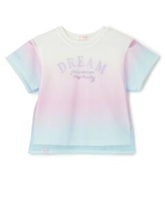 mezzo piano / メゾピアノ Tシャツ | 【人気商品再入荷】【直営店で取り扱い無し】グラデーションメッシュ　レイヤードTシャツ