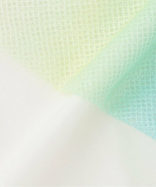 mezzo piano / メゾピアノ Tシャツ | 【人気商品再入荷】【直営店で取り扱い無し】グラデーションメッシュ　レイヤードTシャツ | 詳細11