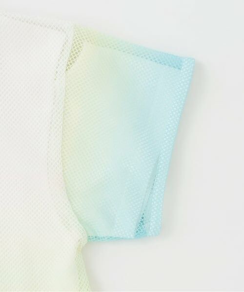 mezzo piano / メゾピアノ Tシャツ | 【人気商品再入荷】【直営店で取り扱い無し】グラデーションメッシュ　レイヤードTシャツ | 詳細4