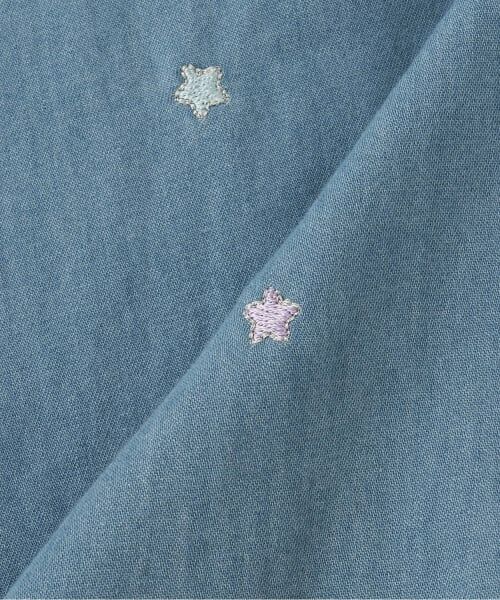 mezzo piano / メゾピアノ ミニ丈・ひざ丈ワンピース | 【人気商品再入荷】【直営店で取り扱い無し】星刺しゅうワンピース | 詳細10