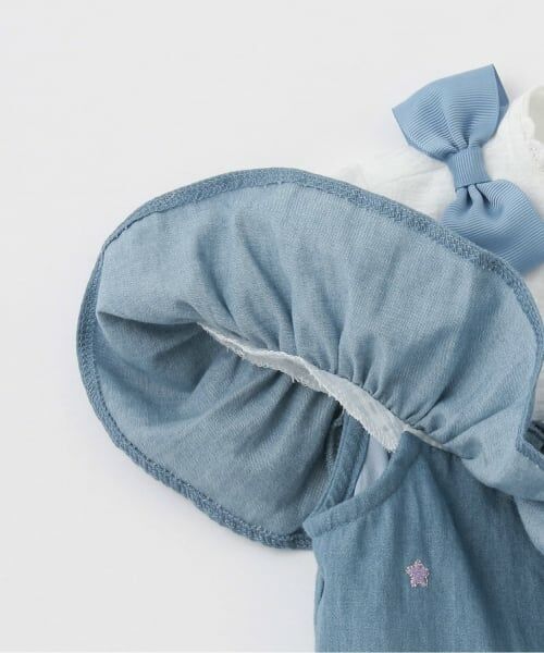 mezzo piano / メゾピアノ ミニ丈・ひざ丈ワンピース | 【人気商品再入荷】【直営店で取り扱い無し】星刺しゅうワンピース | 詳細4