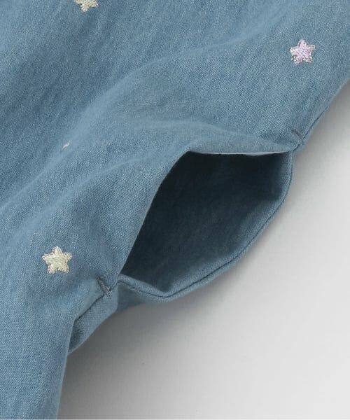 mezzo piano / メゾピアノ ミニ丈・ひざ丈ワンピース | 【人気商品再入荷】【直営店で取り扱い無し】星刺しゅうワンピース | 詳細5