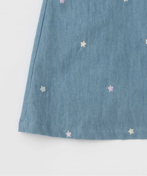 mezzo piano / メゾピアノ ミニ丈・ひざ丈ワンピース | 【人気商品再入荷】【直営店で取り扱い無し】星刺しゅうワンピース | 詳細6