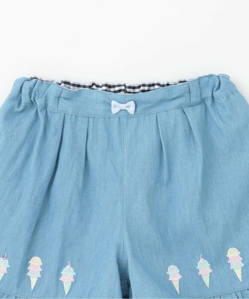 mezzo piano / メゾピアノ ショート・ハーフ・半端丈パンツ | 【人気商品再入荷】【直営店で取り扱い無し】アイス柄ショートパンツ | 詳細2