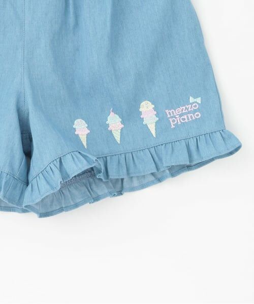 mezzo piano / メゾピアノ ショート・ハーフ・半端丈パンツ | 【人気商品再入荷】【直営店で取り扱い無し】アイス柄ショートパンツ | 詳細5
