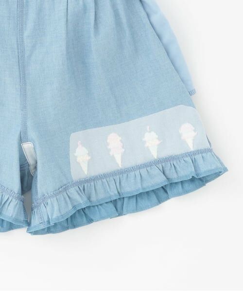 mezzo piano / メゾピアノ ショート・ハーフ・半端丈パンツ | 【人気商品再入荷】【直営店で取り扱い無し】アイス柄ショートパンツ | 詳細6