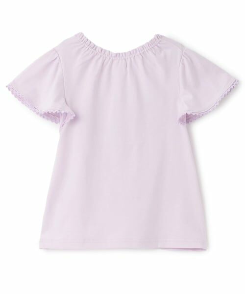 mezzo piano / メゾピアノ Tシャツ | 【人気商品再入荷】【直営店で取り扱い無し】シェルジュエリーアップリケ半袖Ｔシャツ | 詳細1