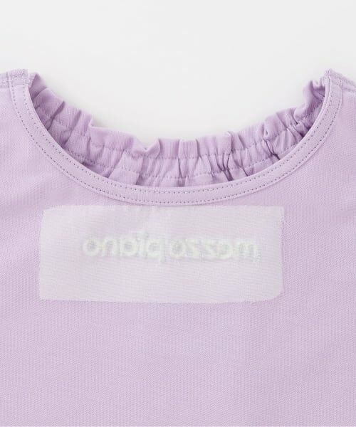 mezzo piano / メゾピアノ ミニ丈・ひざ丈ワンピース | 【人気商品再入荷】【直営店で取り扱い無し】フロントZIPキャミワンピース＆半袖Tシャツセット | 詳細11