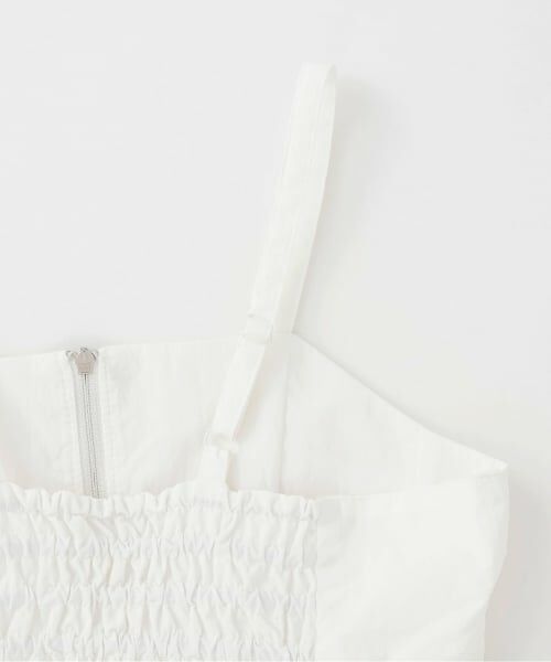 mezzo piano / メゾピアノ ミニ丈・ひざ丈ワンピース | 【人気商品再入荷】【直営店で取り扱い無し】フロントZIPキャミワンピース＆半袖Tシャツセット | 詳細4