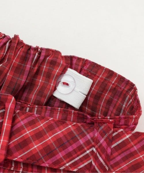 mezzo piano / メゾピアノ ミニ・ひざ丈スカート | チェックティアード　スカート | 詳細3