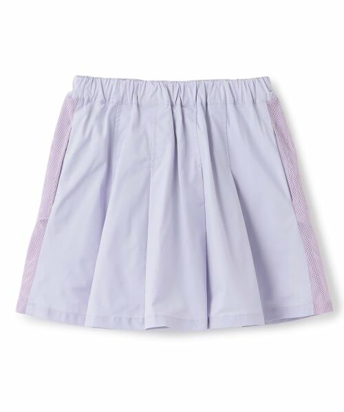 mezzo piano / メゾピアノ ショート・ハーフ・半端丈パンツ | サイドメッシュ　スカパン | 詳細1