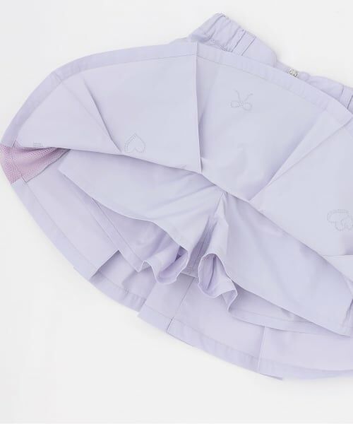 mezzo piano / メゾピアノ ショート・ハーフ・半端丈パンツ | サイドメッシュ　スカパン | 詳細6