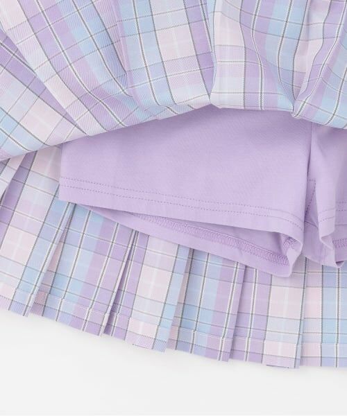 mezzo piano / メゾピアノ ショート・ハーフ・半端丈パンツ | チェーン飾りつき　プリーツスカパン | 詳細7