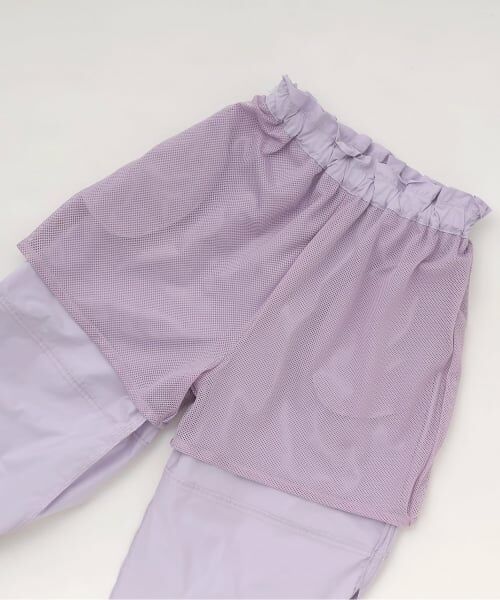 mezzo piano / メゾピアノ その他パンツ | キラキラモチーフ　サイドリボン　シャカパン | 詳細11