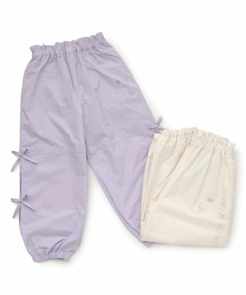 mezzo piano / メゾピアノ その他パンツ | キラキラモチーフ　サイドリボン　シャカパン | 詳細13