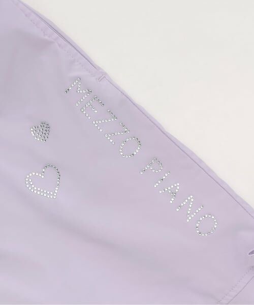 mezzo piano / メゾピアノ その他パンツ | キラキラモチーフ　サイドリボン　シャカパン | 詳細7