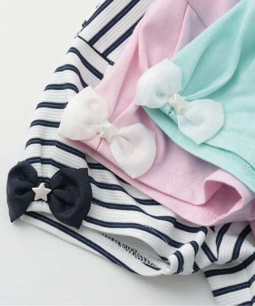 mezzo piano / メゾピアノ Tシャツ | ウサギ・ネコ マリン半袖Tシャツ | 詳細4