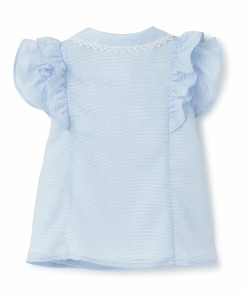 mezzo piano / メゾピアノ シャツ・ブラウス | シフォンフリル　ブラウス | 詳細1