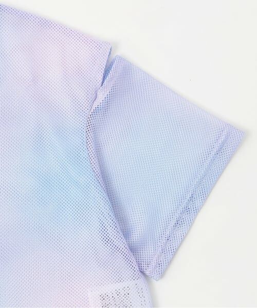 mezzo piano / メゾピアノ Tシャツ | 肩開きメッシュTシャツ　＆タンクトップセット | 詳細5