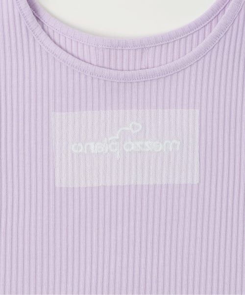 mezzo piano / メゾピアノ Tシャツ | 肩開きメッシュTシャツ　＆タンクトップセット | 詳細9