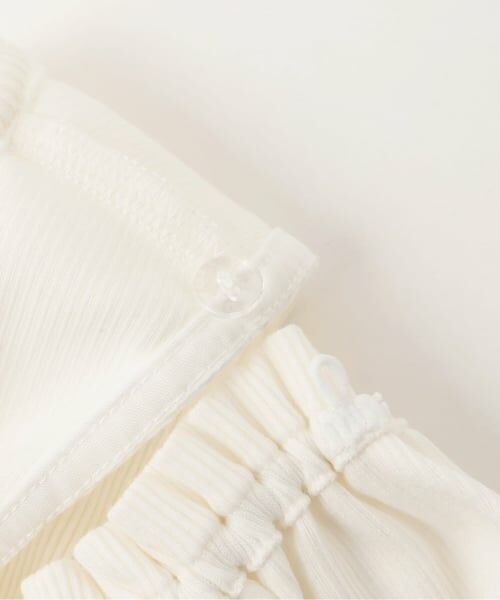 mezzo piano / メゾピアノ Tシャツ | ネックレス刺しゅう　肩開き2way　半袖Tシャツ | 詳細6