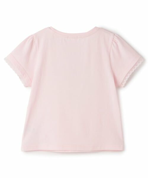 mezzo piano / メゾピアノ Tシャツ | ラインストーンモチーフ　半袖Tシャツ | 詳細1