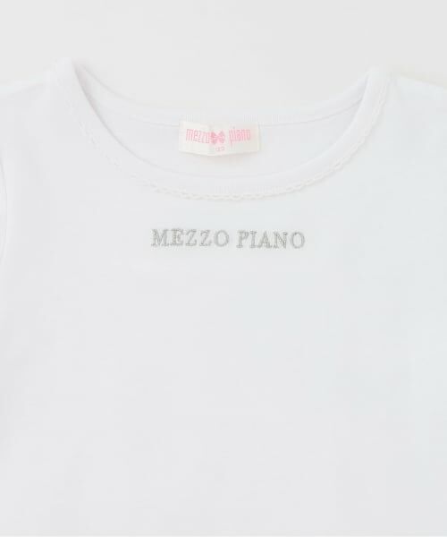 mezzo piano / メゾピアノ その他トップス | チェックビスチェ　＆半袖Tシャツセット | 詳細6