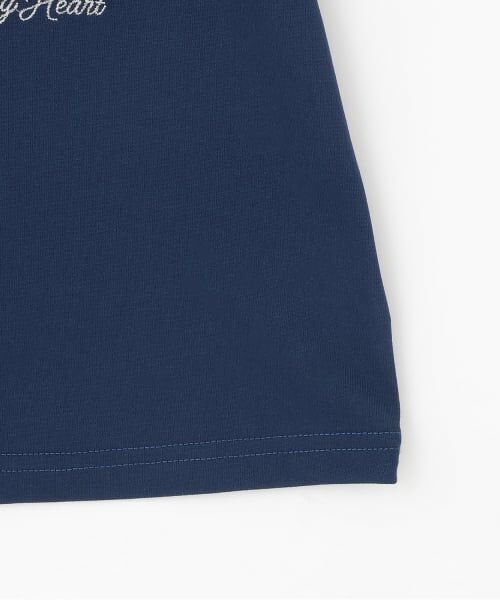 mezzo piano / メゾピアノ Tシャツ | チェックセーラー衿つき　半袖Tシャツ | 詳細9