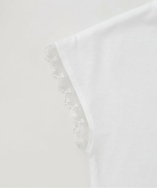 mezzo piano / メゾピアノ その他トップス | 裾フレアビスチェ　＆半袖Tシャツセット | 詳細9