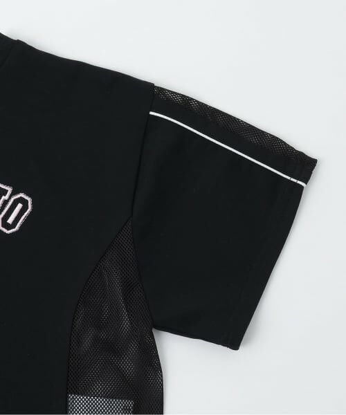 mezzo piano / メゾピアノ Tシャツ | メッシュ切替Tシャツ　＆タンクトップセット | 詳細5