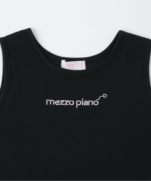 mezzo piano / メゾピアノ Tシャツ | メッシュ切替Tシャツ　＆タンクトップセット | 詳細7