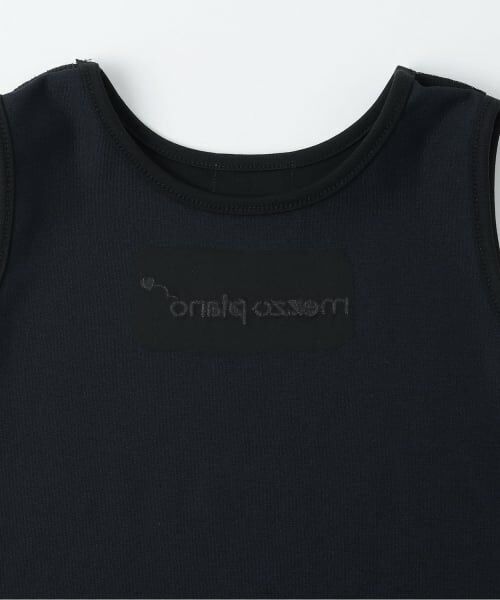 mezzo piano / メゾピアノ Tシャツ | メッシュ切替Tシャツ　＆タンクトップセット | 詳細8