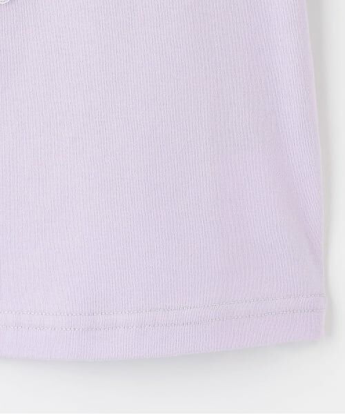 mezzo piano / メゾピアノ Tシャツ | ハートレース　半袖Tシャツ | 詳細5