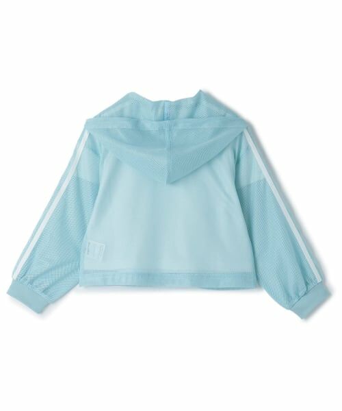 mezzo piano / メゾピアノ パーカー | メッシュZIPパーカ　＆肩開きTシャツセット | 詳細1