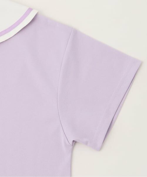 mezzo piano / メゾピアノ Tシャツ | セーラー衿つき　半袖Tシャツ | 詳細8