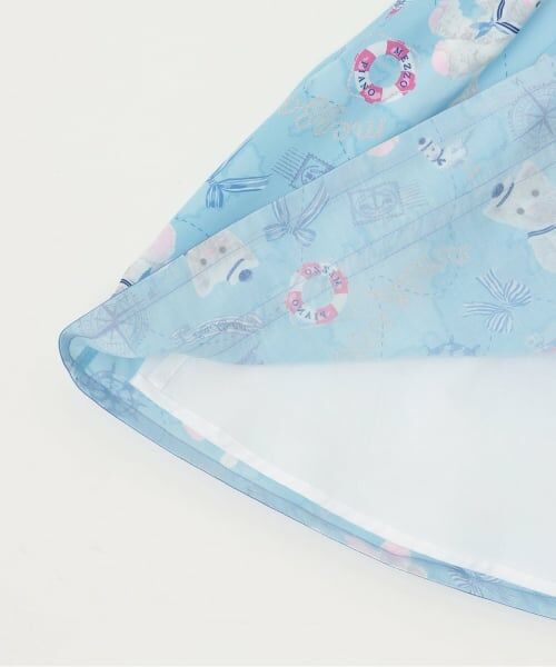 mezzo piano / メゾピアノ ミニ丈・ひざ丈ワンピース | ウサギ・ネコ　航海柄　セーラーワンピース | 詳細7