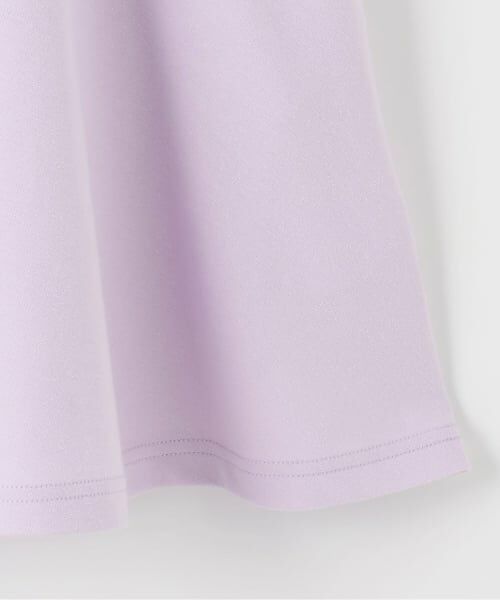 mezzo piano / メゾピアノ ミニ丈・ひざ丈ワンピース | チャームつき どうぶつ耳 半袖パーカワンピース | 詳細11