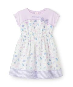 mezzo piano / メゾピアノ ミニ丈・ひざ丈ワンピース | ファンシーポップ柄　ワンピース