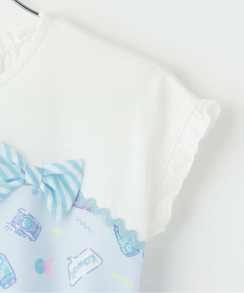 mezzo piano / メゾピアノ ミニ丈・ひざ丈ワンピース | ファンシーポップ柄　ワンピース | 詳細3