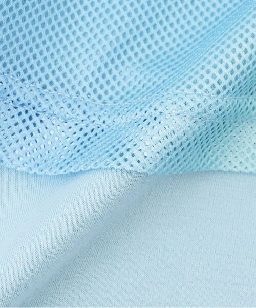 mezzo piano / メゾピアノ ミニ丈・ひざ丈ワンピース | メッシュ　ドッキングワンピース | 詳細7