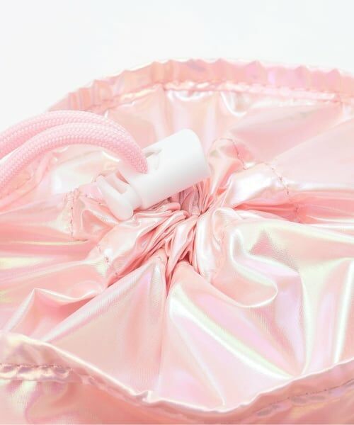 mezzo piano / メゾピアノ ショルダーバッグ | ロゴリボン　ペットボトルホルダー付ショルダーバッグ | 詳細3